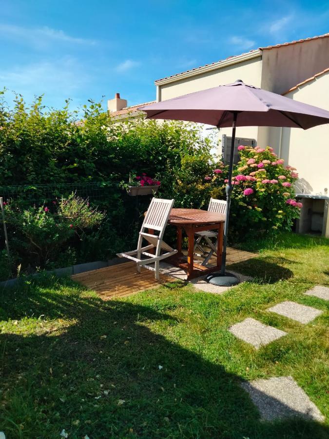 Mer A Pied Vrai Lit Linge Fourni Jardin Brétignolles-sur-Mer Eksteriør bilde